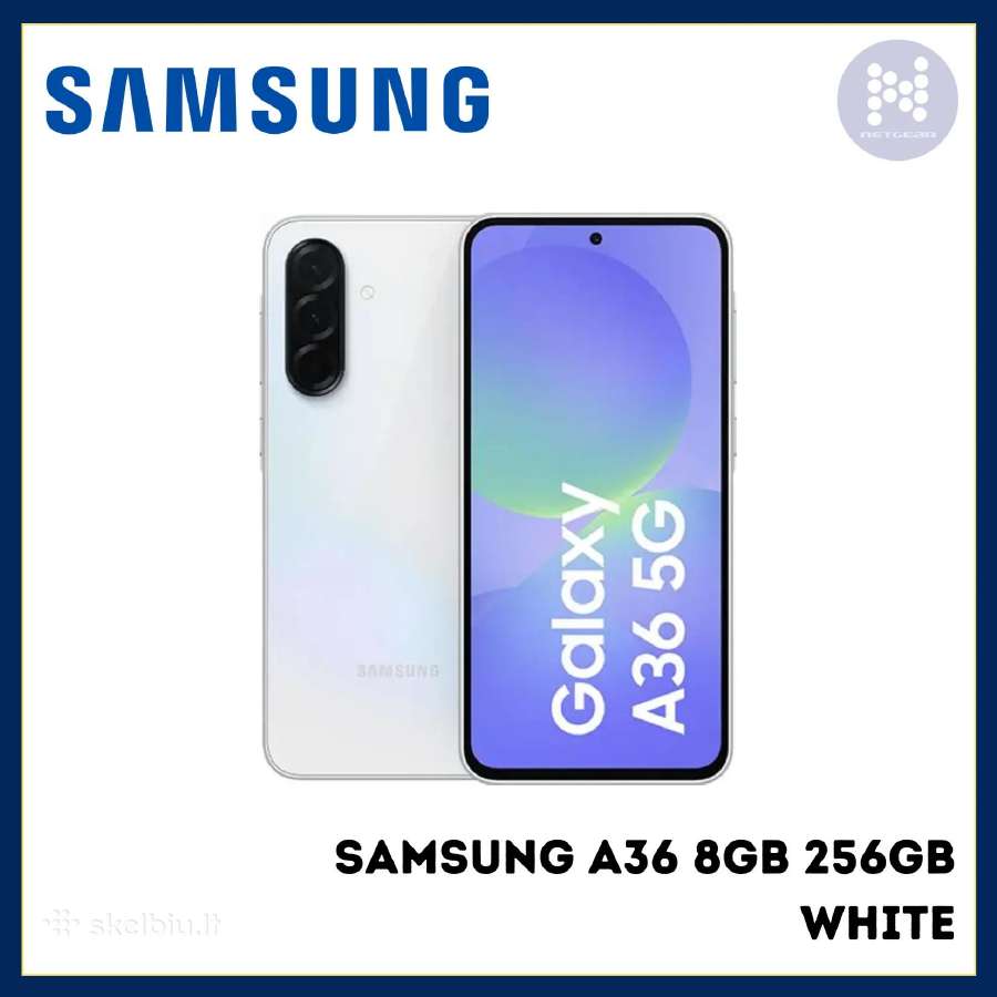 Naujas Samsung A36/128gb, Lime - nuotraukos Nr. 3