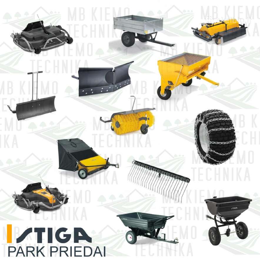 Stiga Park Traktoriukai-mėgėjams Ir Profesionalams - nuotraukos Nr. 9