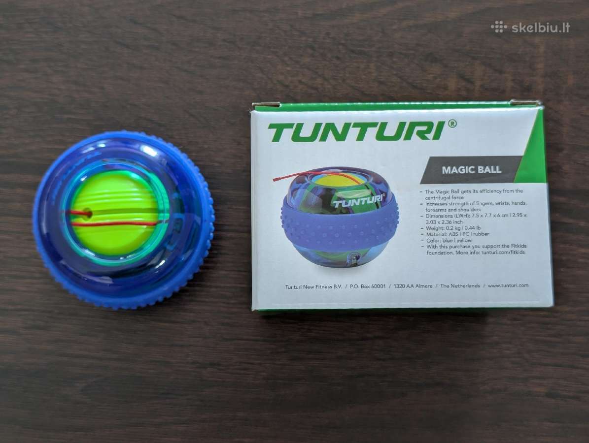 Riešo treniruoklis Tunturi Magic Ball (Powerball)