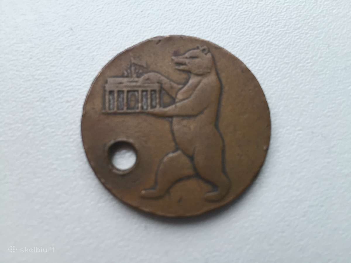 Olimpinis rublis, Berlin zetonas- moneta - nuotraukos Nr. 3
