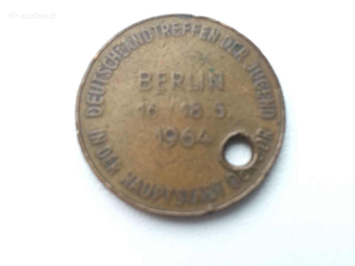 Olimpinis rublis, Berlin zetonas- moneta - nuotraukos Nr. 4