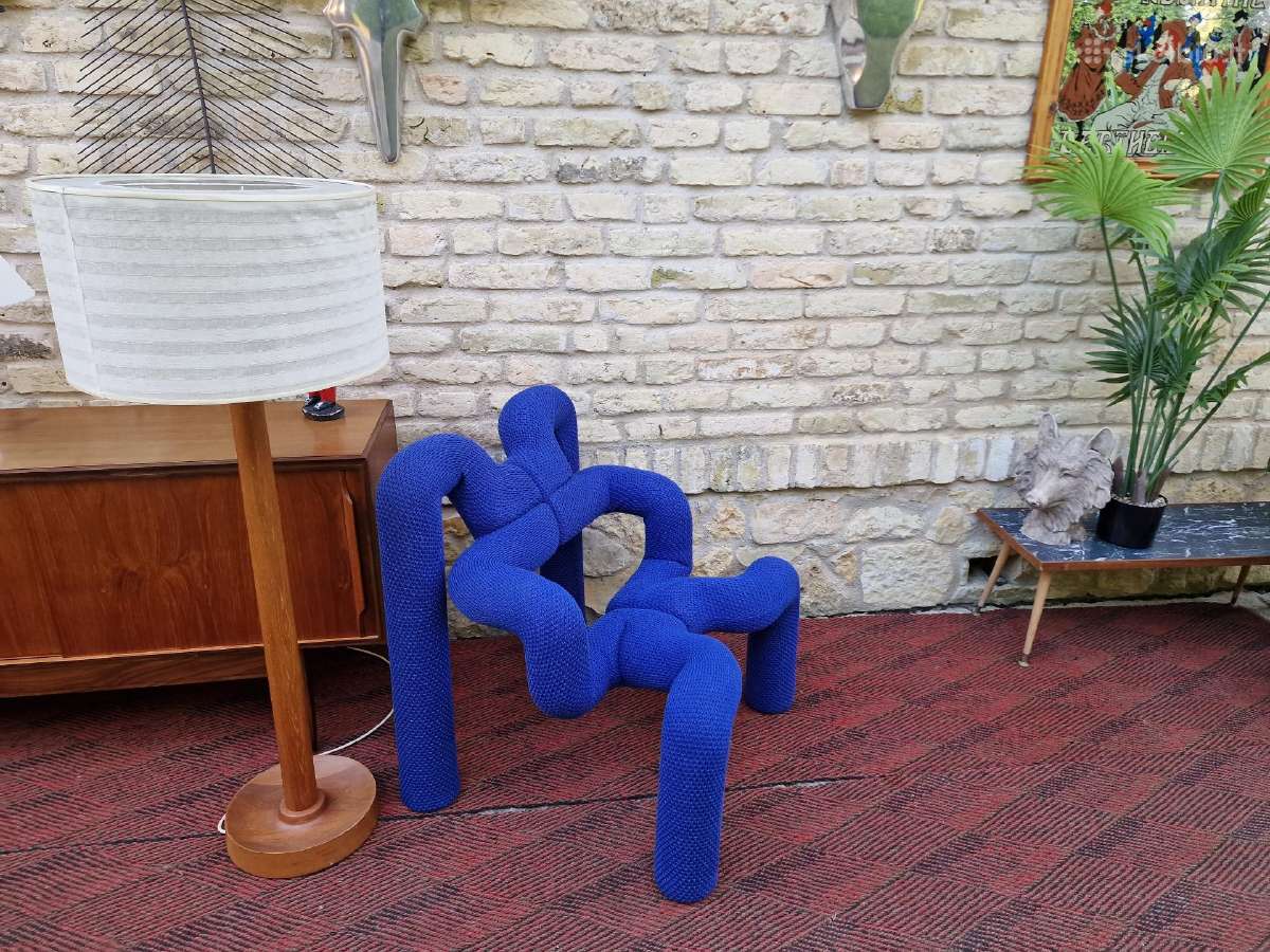 Vintažinė mid century postmodern kėdė "Ekstrem" - nuotraukos Nr. 20