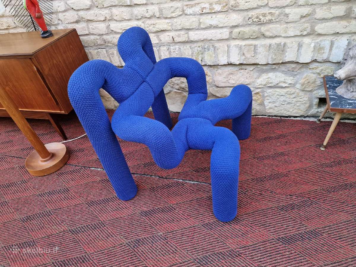 Vintažinė mid century postmodern kėdė "Ekstrem" - nuotraukos Nr. 22