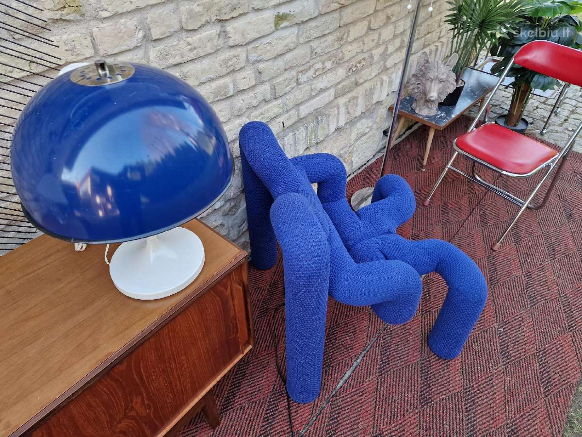 Vintažinė mid century postmodern kėdė "Ekstrem" - nuotraukos Nr. 31