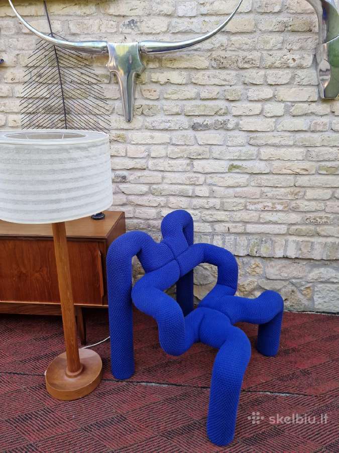 Vintažinė mid century postmodern kėdė "Ekstrem" - nuotraukos Nr. 35