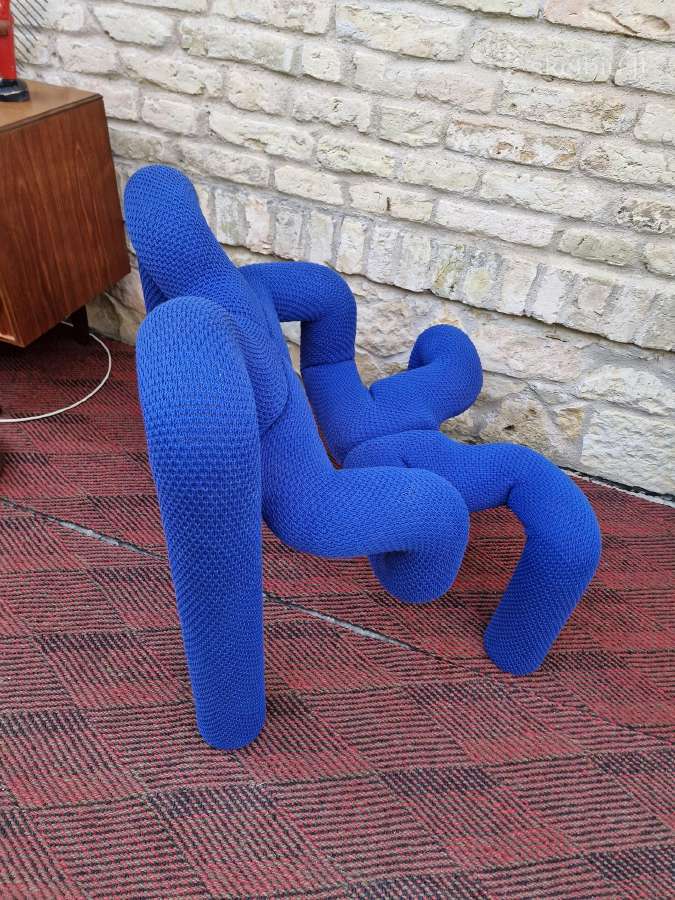 Vintažinė mid century postmodern kėdė "Ekstrem" - nuotraukos Nr. 38