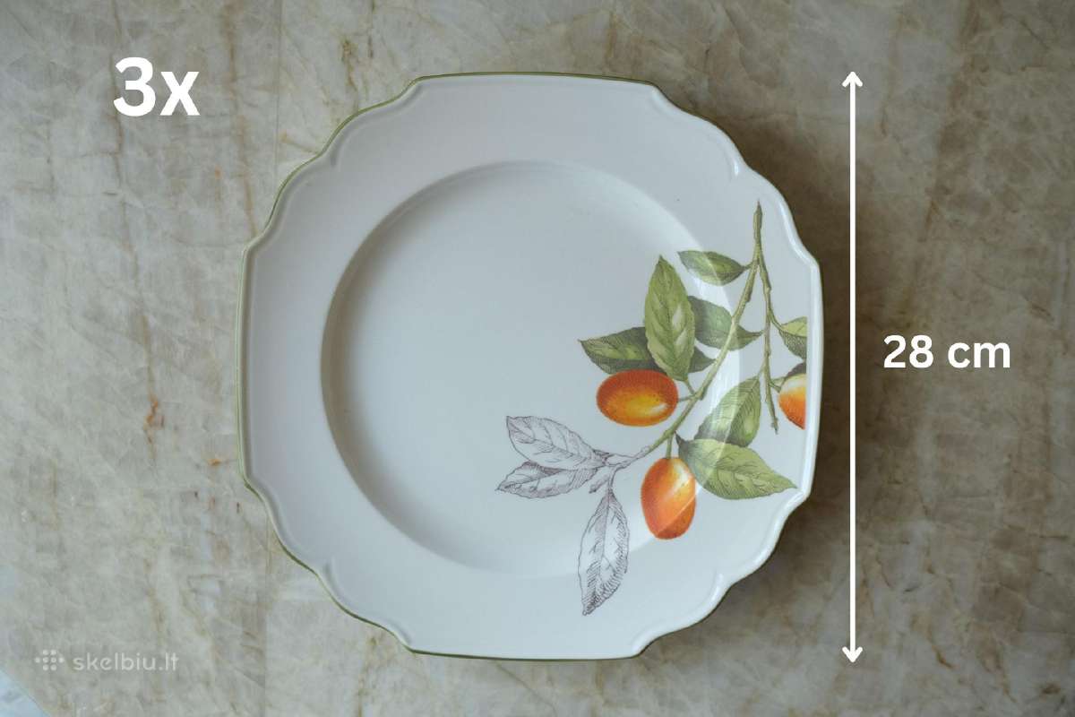 Villeroy & Boch pietų servizas 6 asmenims, 35 vnt. - nuotraukos Nr. 4