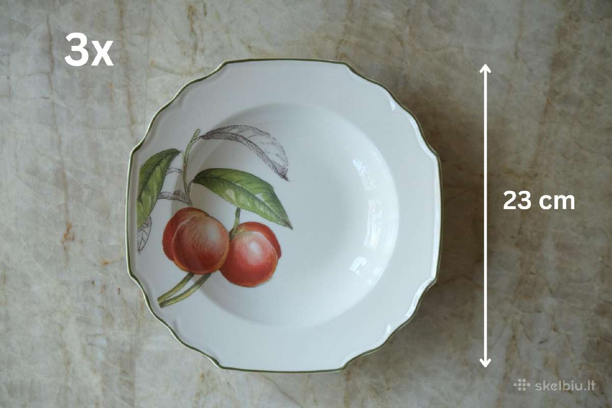 Villeroy & Boch pietų servizas 6 asmenims, 35 vnt. - nuotraukos Nr. 6