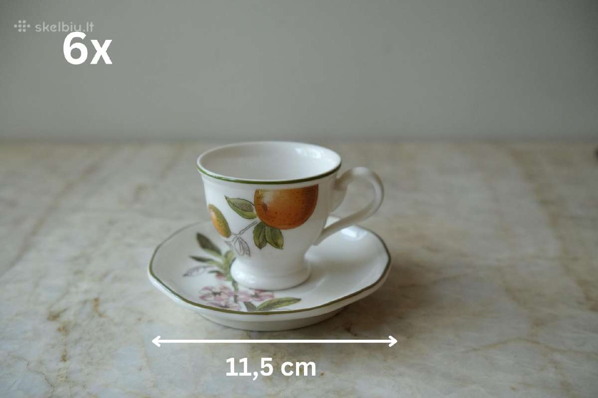 Villeroy & Boch pietų servizas 6 asmenims, 35 vnt. - nuotraukos Nr. 12