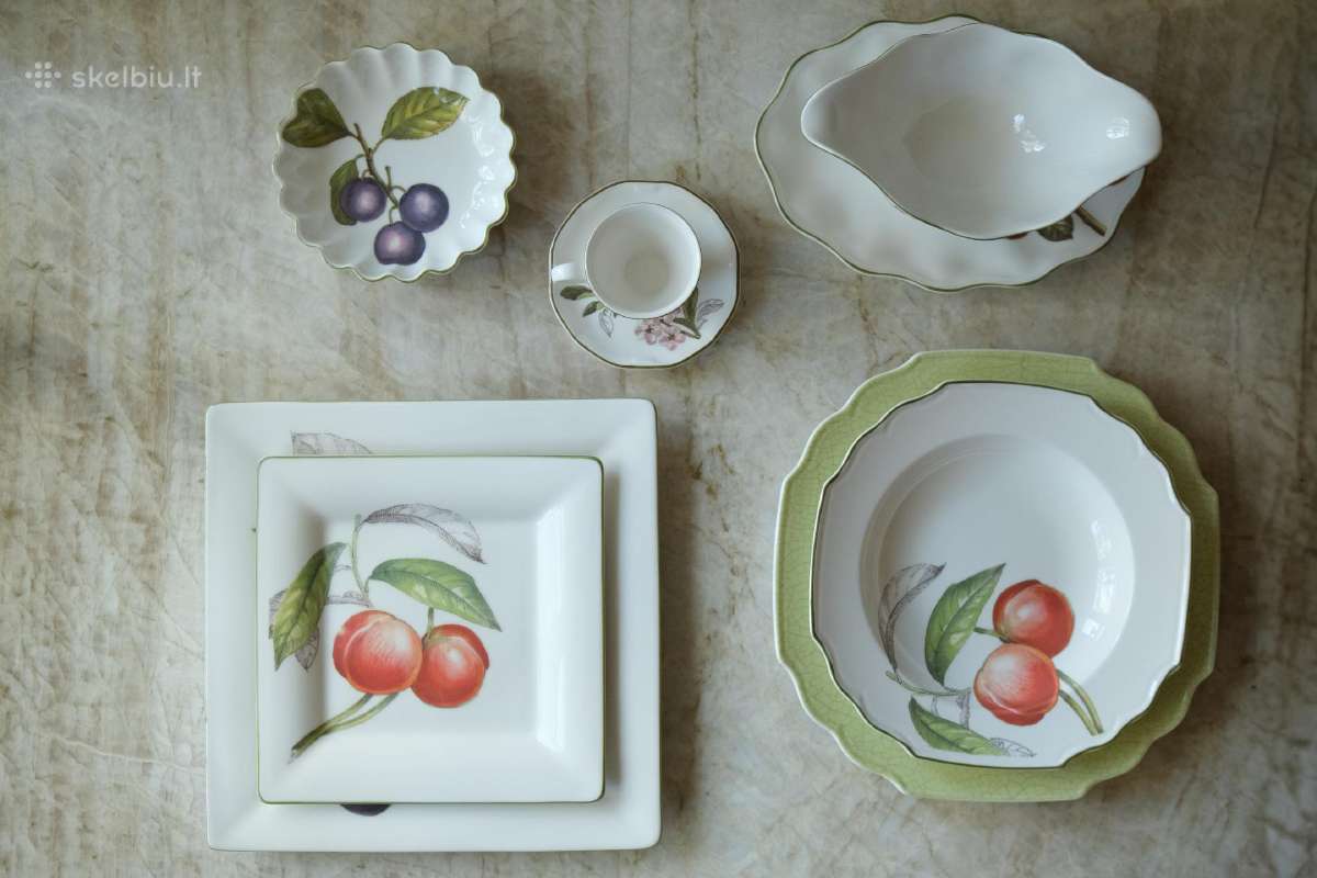 Villeroy & Boch pietų servizas 6 asmenims, 35 vnt. - nuotraukos Nr. 16
