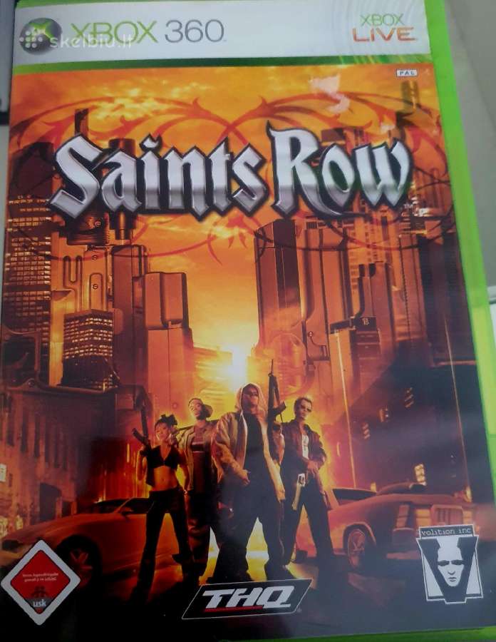 Saints Row + Tomb Raider(2013) Xbox 360