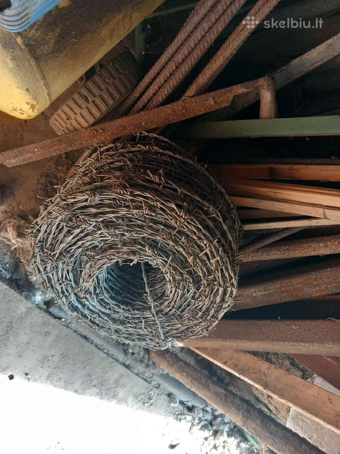 Nenaudota spygliuota viela