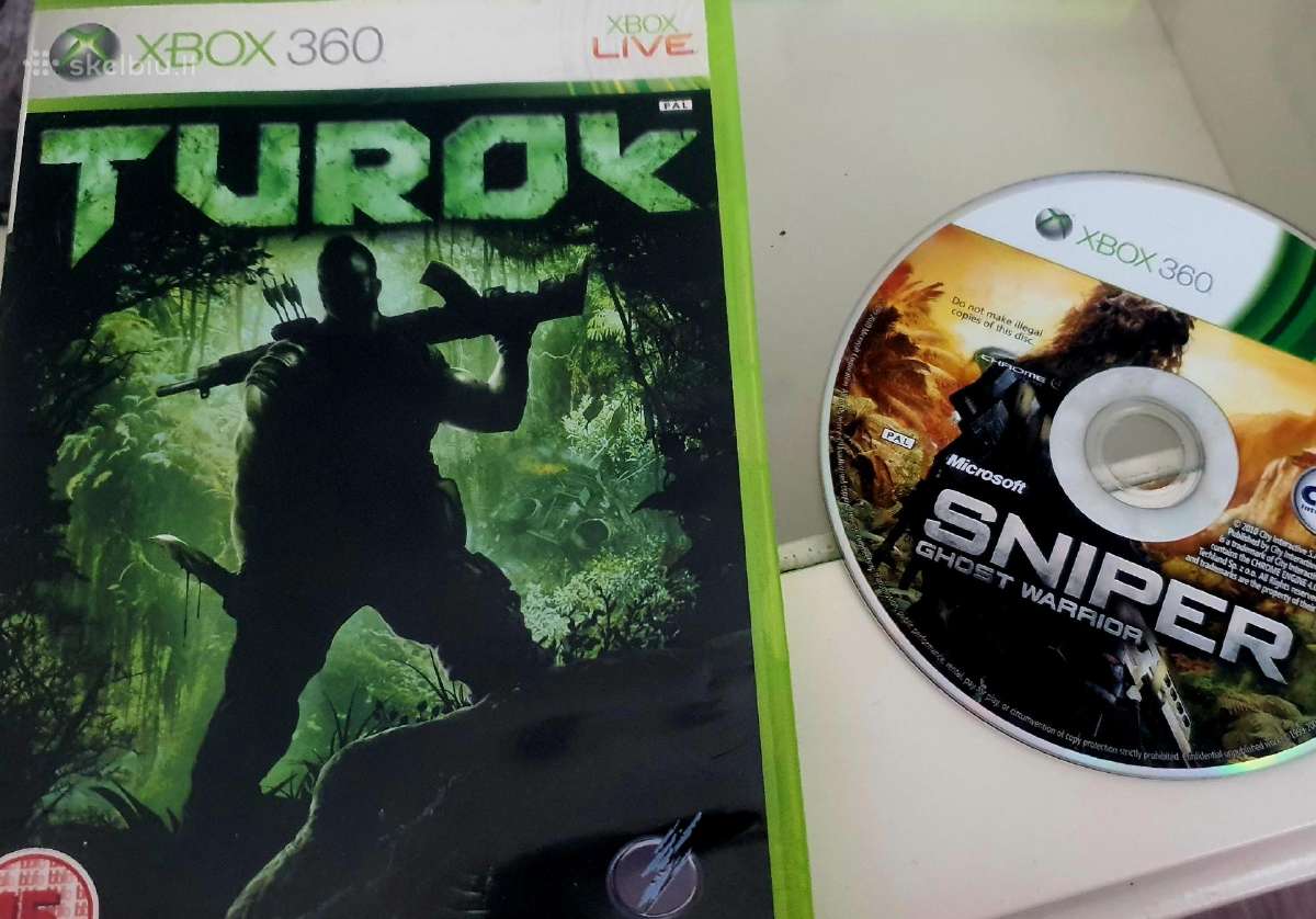 Turok + Sniper Ghost Warrior Xbox 360
