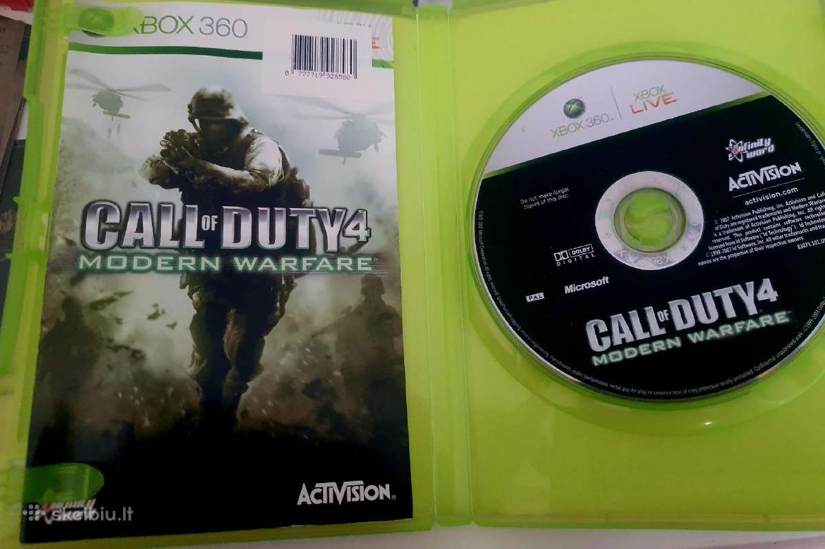 Call of Duty 4 Modern Warfare Xbox 360 - nuotraukos Nr. 2