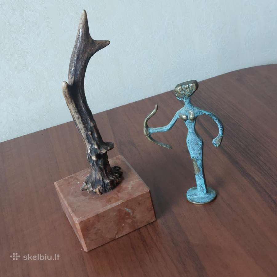 Žalvarinė statulėlė Artemidė - Medžioklės deivė - nuotraukos Nr. 28