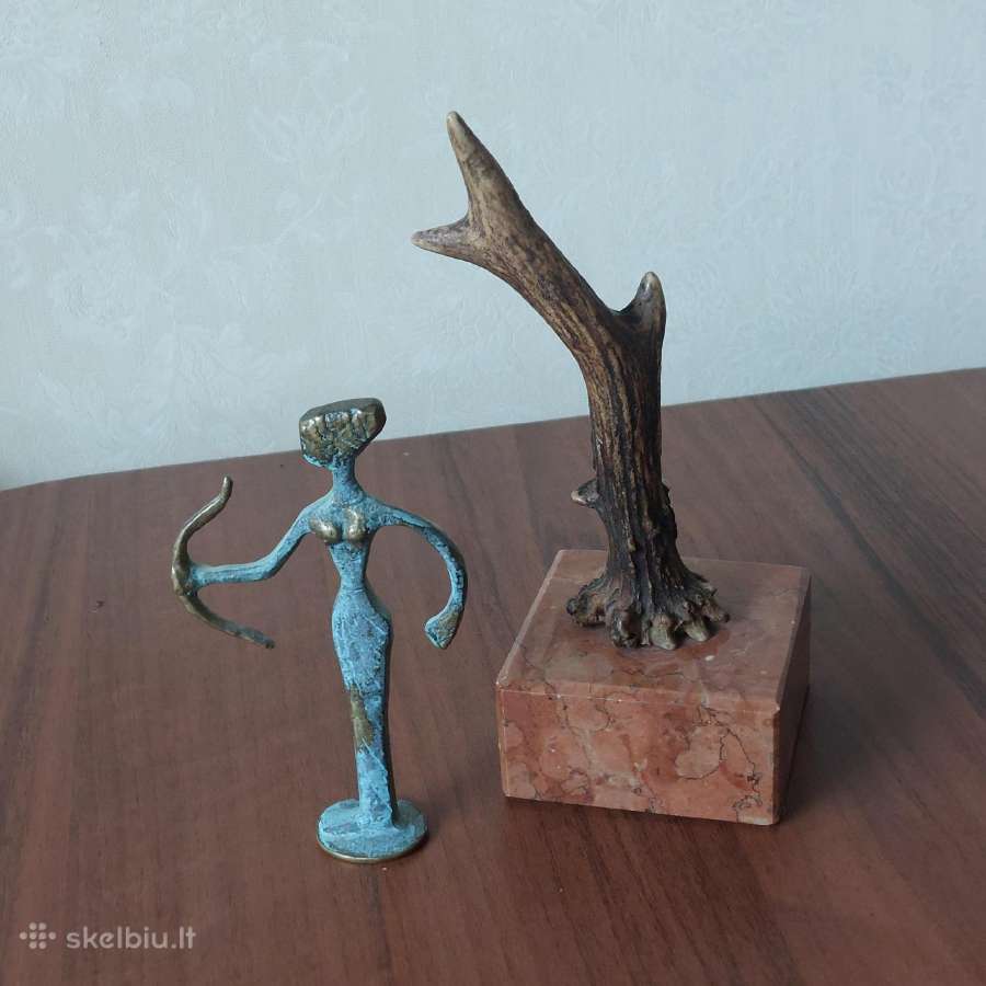 Žalvarinė statulėlė Artemidė - Medžioklės deivė - nuotraukos Nr. 29