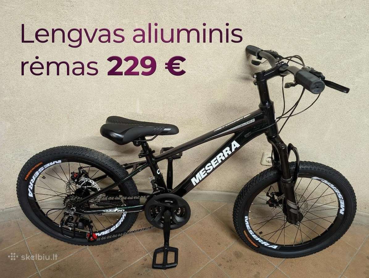 Meserra vaikiškas dviratis 20" akcija - nuotraukos Nr. 17