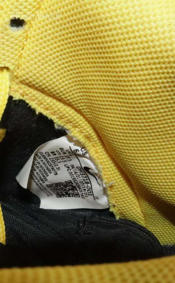 Nike Dunk High Up „goldenrod“ - nuotraukos Nr. 12