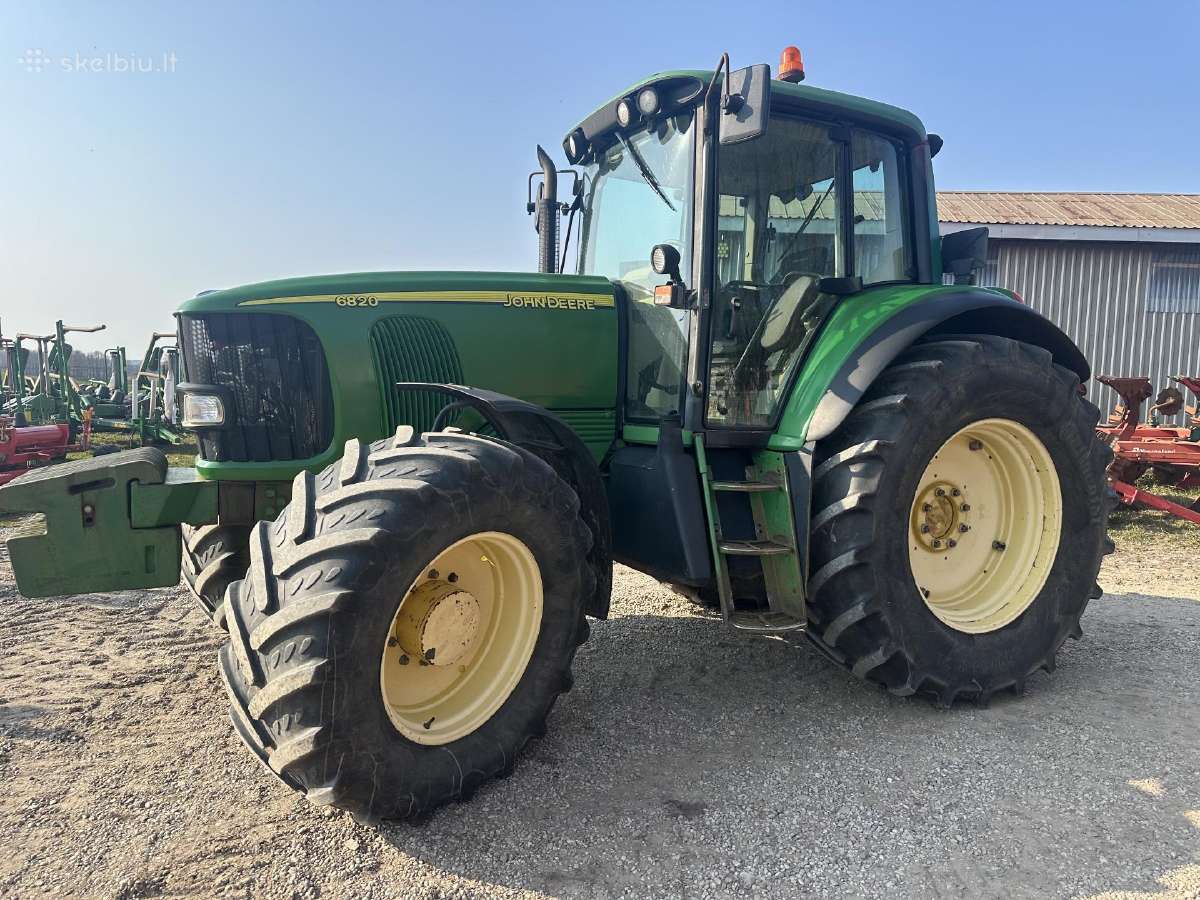 Traktorius john deere 6820 puikios bukles - nuotraukos Nr. 3