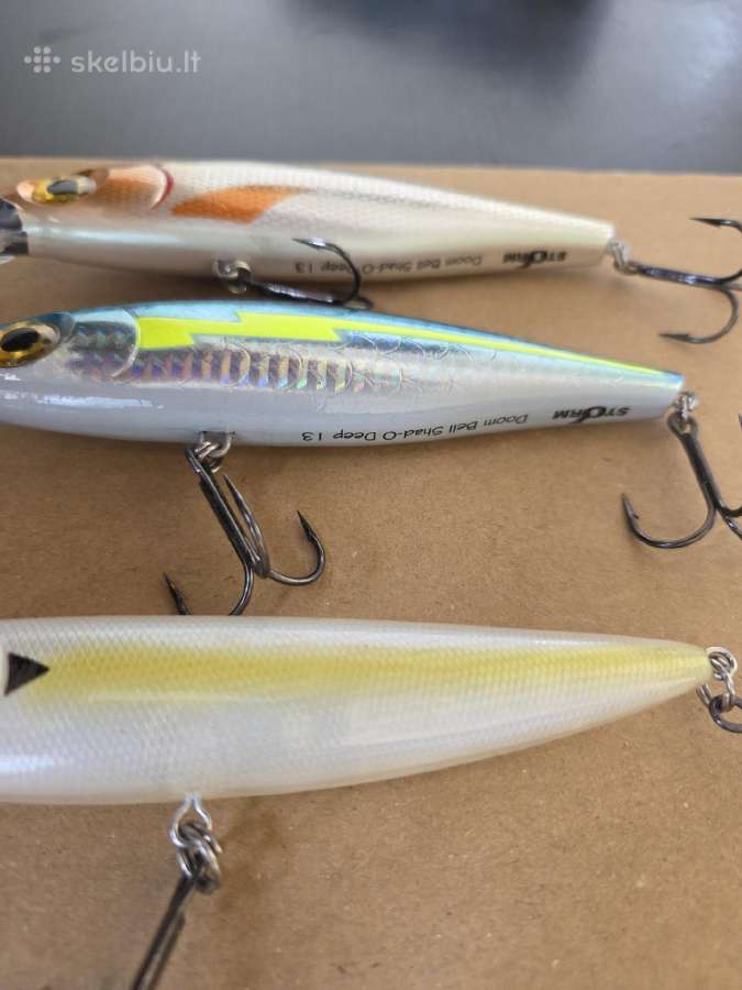 Vobleriai - giliai nerentys Storm, Bearking 13cm - nuotraukos Nr. 6
