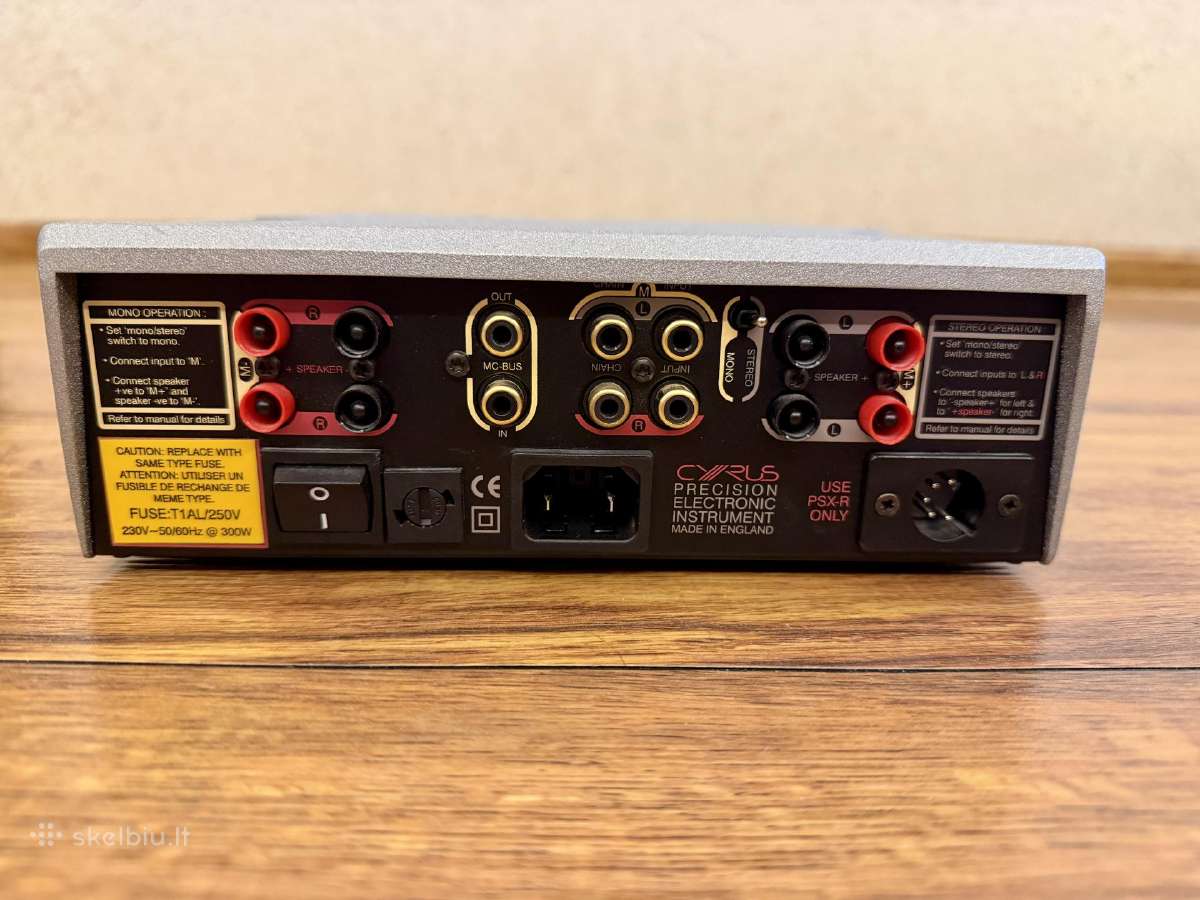 Cyrus 8 Power – Hi-end galios stiprintuvas - nuotraukos Nr. 3