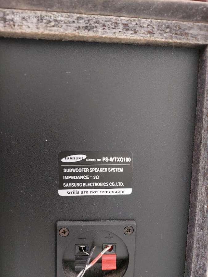 Samsung subwoofer Ps-wtxq100 - nuotraukos Nr. 6