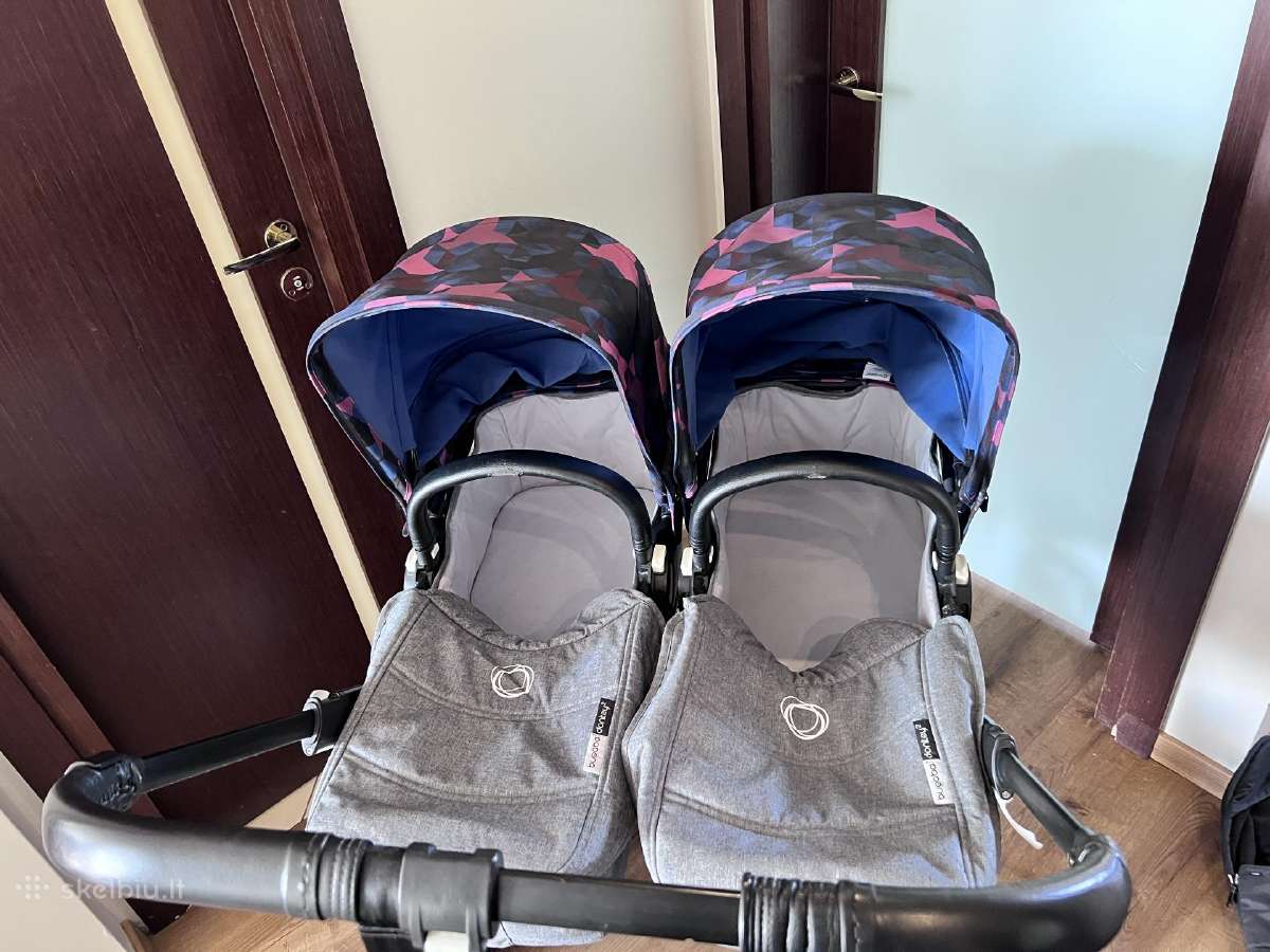 Bugaboo donkey vežimėlis dvynukams - nuotraukos Nr. 6
