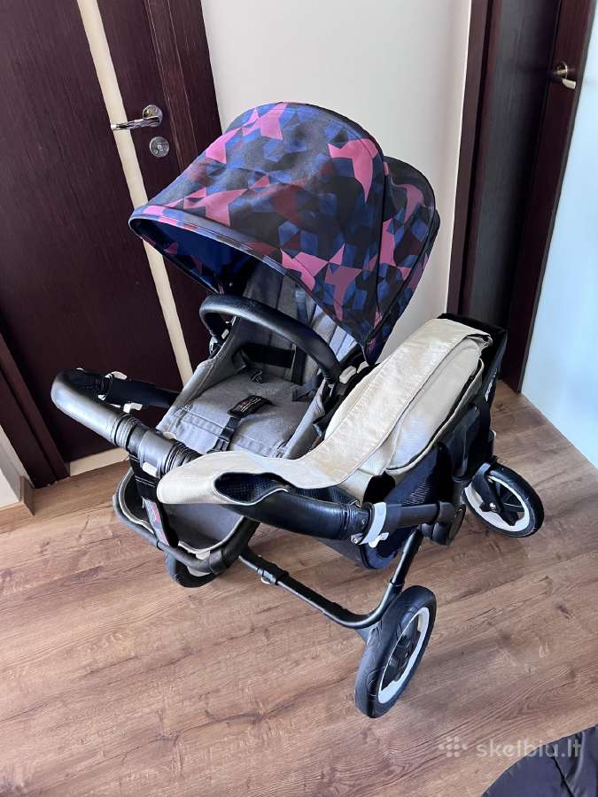 Bugaboo donkey vežimėlis dvynukams - nuotraukos Nr. 12