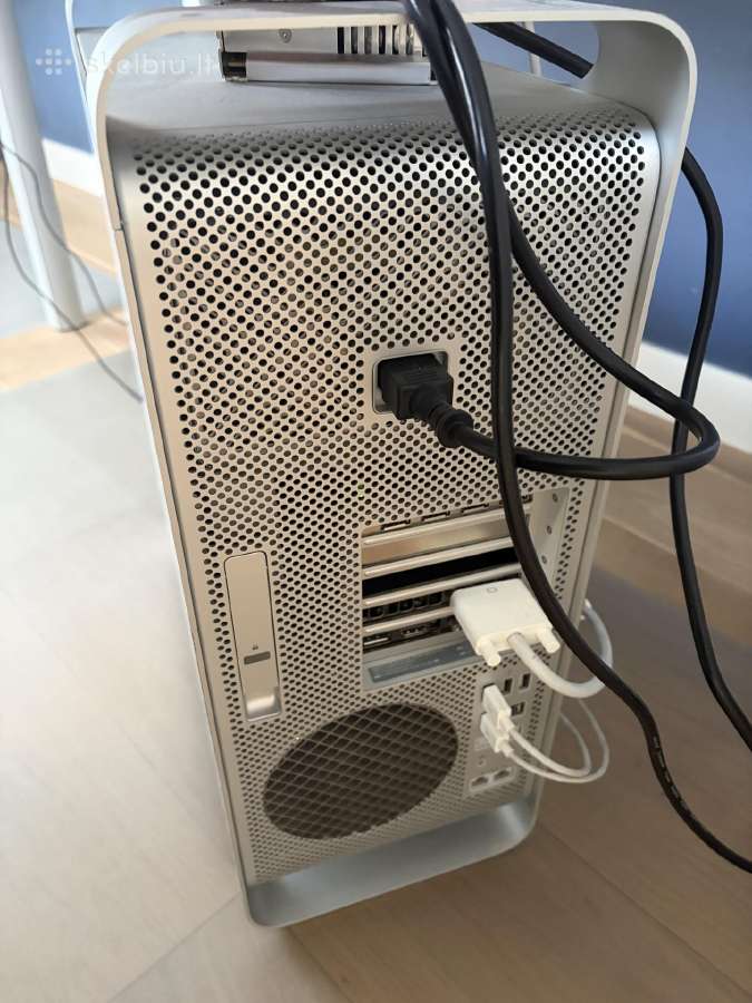 Mac Pro + 2 monitoriai (30 Apple Cinema) 32gb RAM - nuotraukos Nr. 7