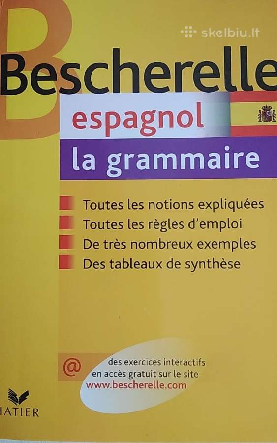 Bescherelle - ispanų kalba: gramatika