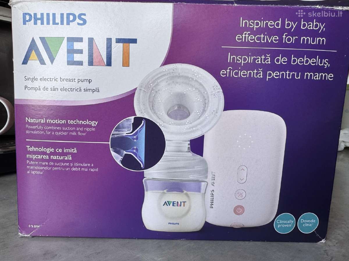 Philips Avent. pientraukis elektrinis.