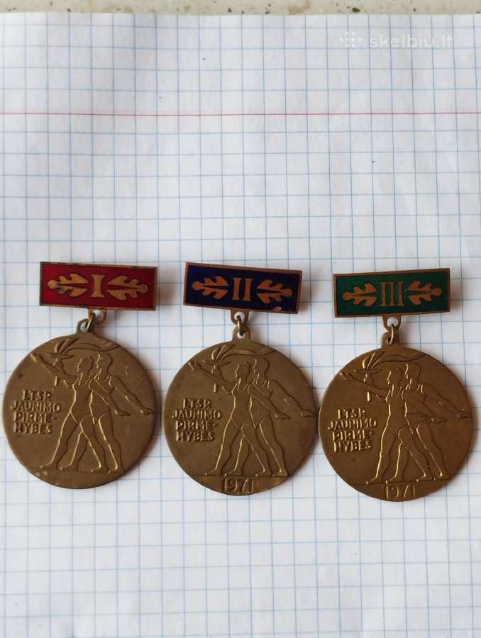 Medaliai Lietuvos Jaunimo pirmenybes