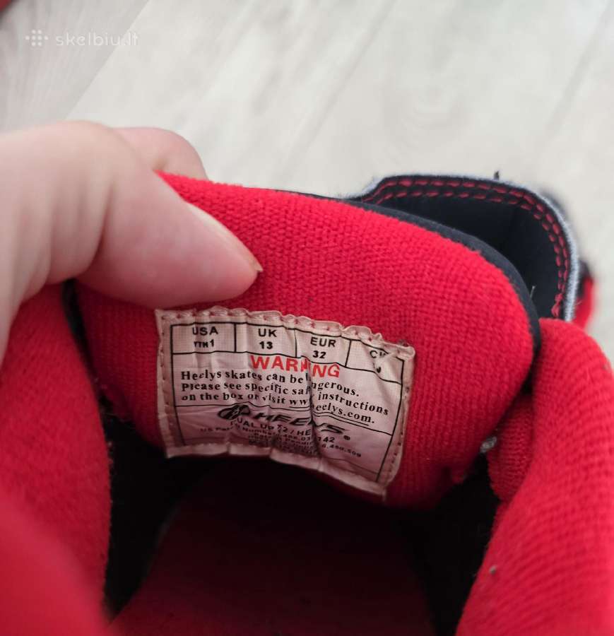 Vaikiški batai riedučiai Heelys 32dydis - nuotraukos Nr. 5