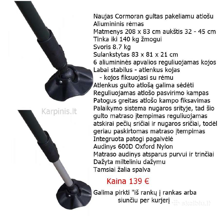 Greito pastatymo karpinė palapinė 159 € - nuotraukos Nr. 27