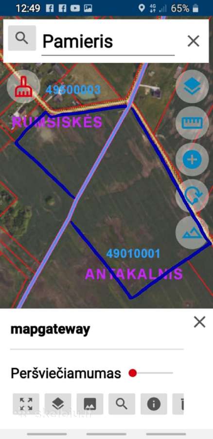 Parduodamas žemės ūkio paskirties sklypas - nuotraukos Nr. 2