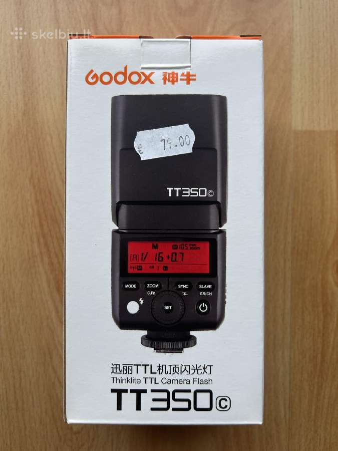 Blykstė Godox Tt350 (Canon)