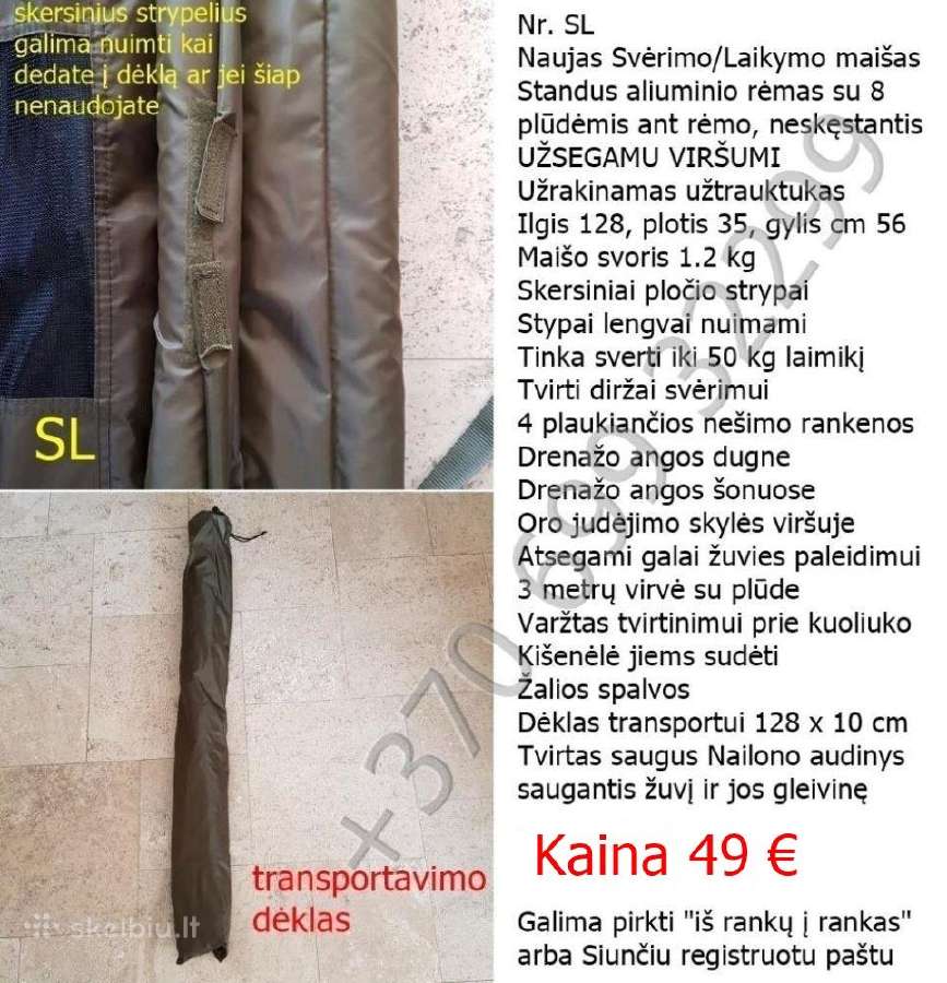 Karpinis graibštas su dviem plūdėm gumuotas - nuotraukos Nr. 9