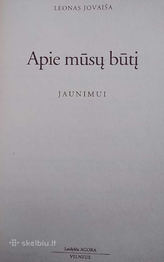 Apie mūsų būtį - nuotraukos Nr. 2
