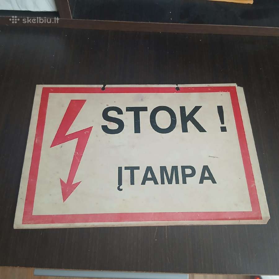 Vintažinė iškaba