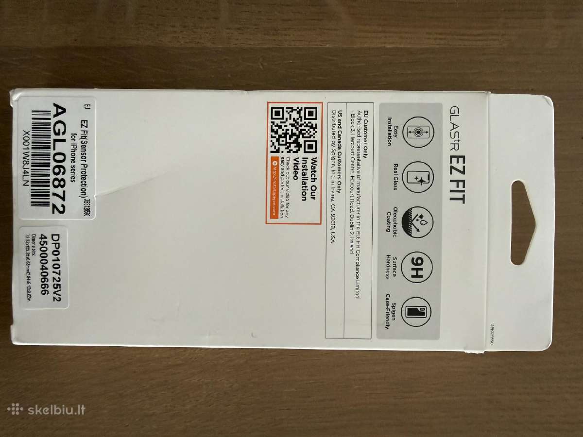 Spigen Glas.tr Ez Fit (Sensor Protection) apsaugin