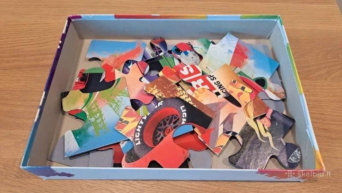 Vaikiška dėlionė Cars 2 - nuotraukos Nr. 2