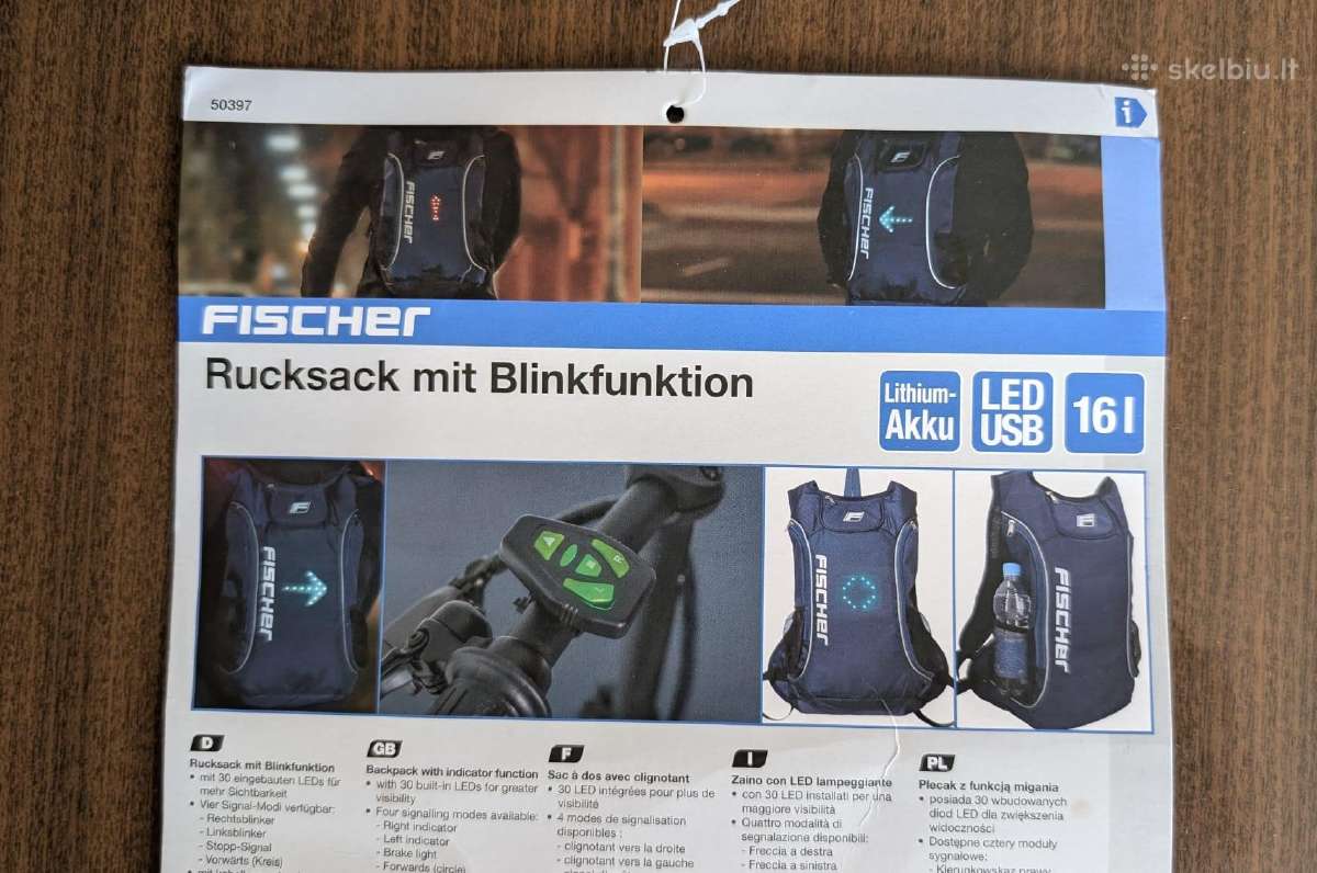 Fischer kuprine su LED signalizacija - nuotraukos Nr. 5