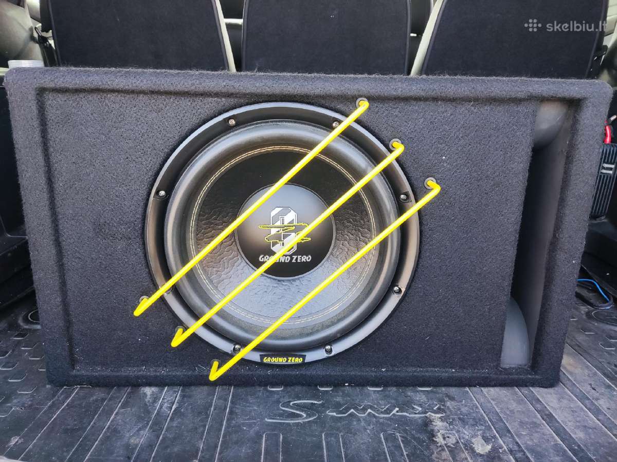 Subwoofer Gzrb 30 Spl Ground-zero