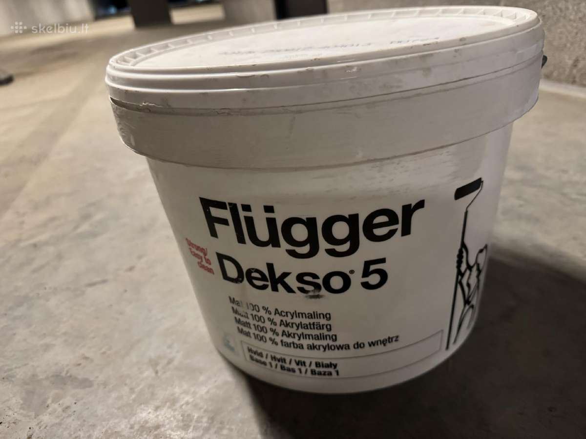 Flūgger dažai ir Atlas mišiniai - nuotraukos Nr. 4