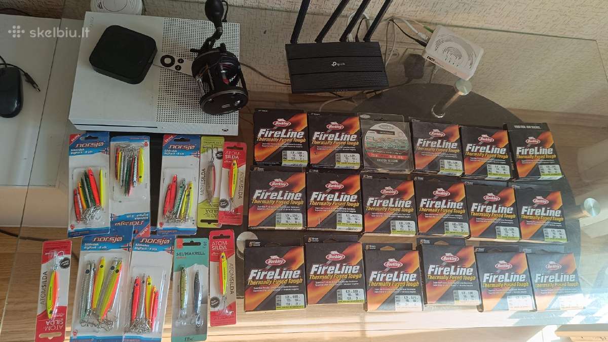Žvejybos rinkinys – Berkley Fireline valai + pilke