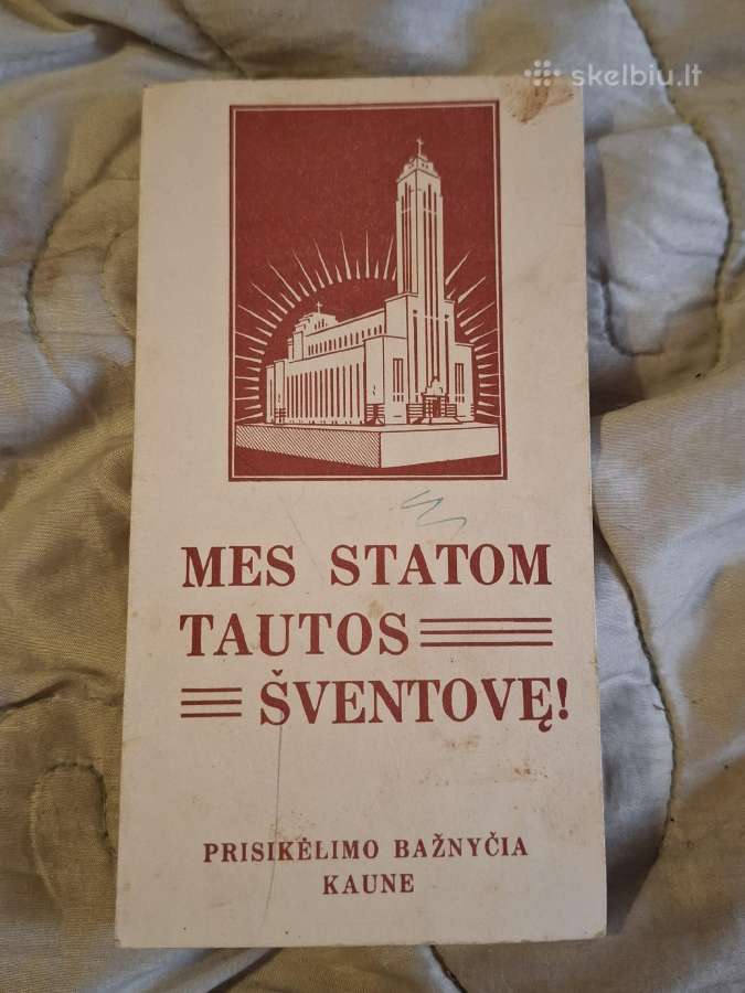 Mes statom tautos šventovę