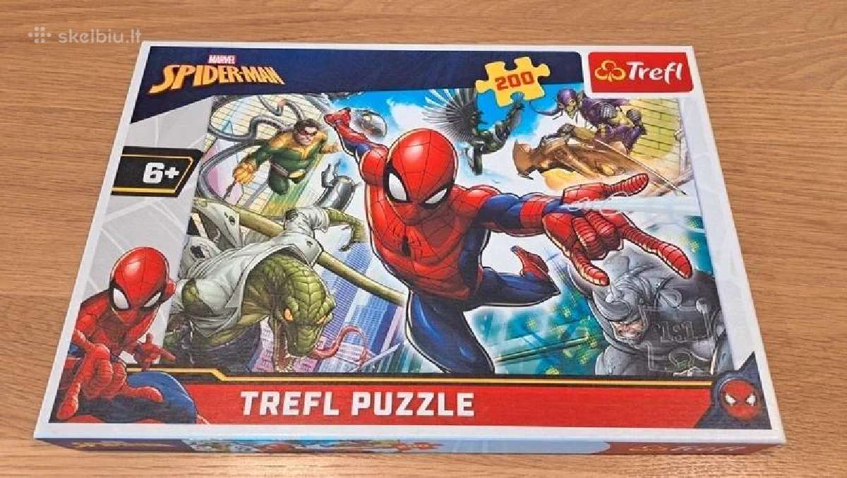 Vaikiška dėlionė Spider-man