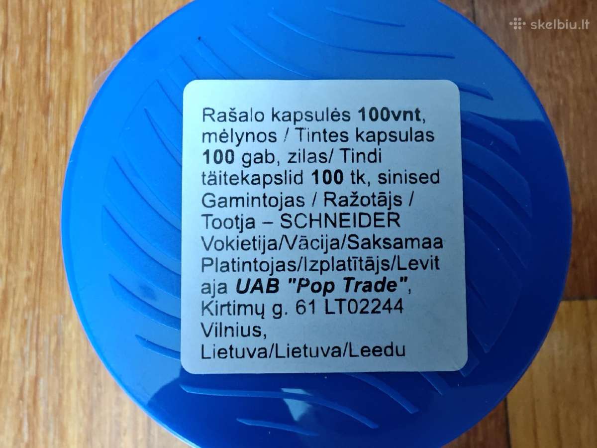 Schneider rasalo kapsules melyna - nuotraukos Nr. 6