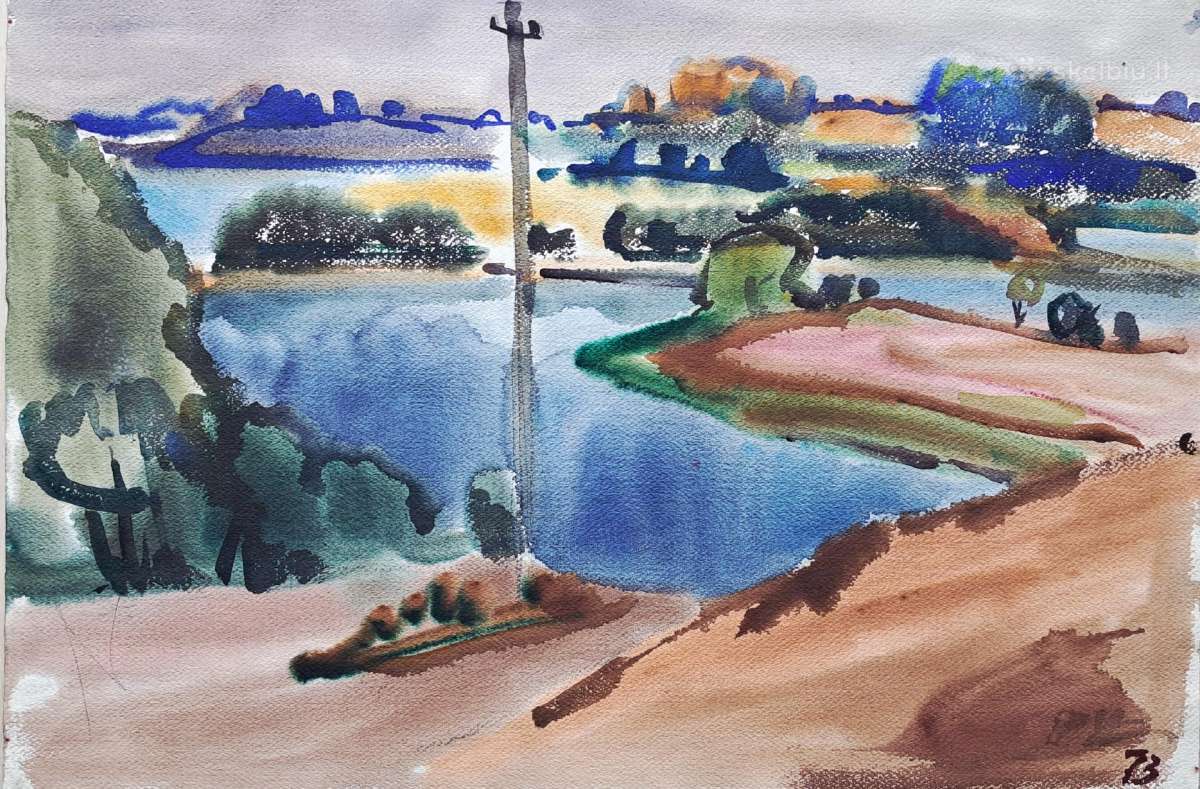 Lietuvos dailininkų akvarelės