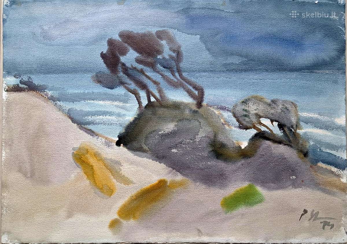 Lietuvos dailininkų akvarelės - nuotraukos Nr. 2
